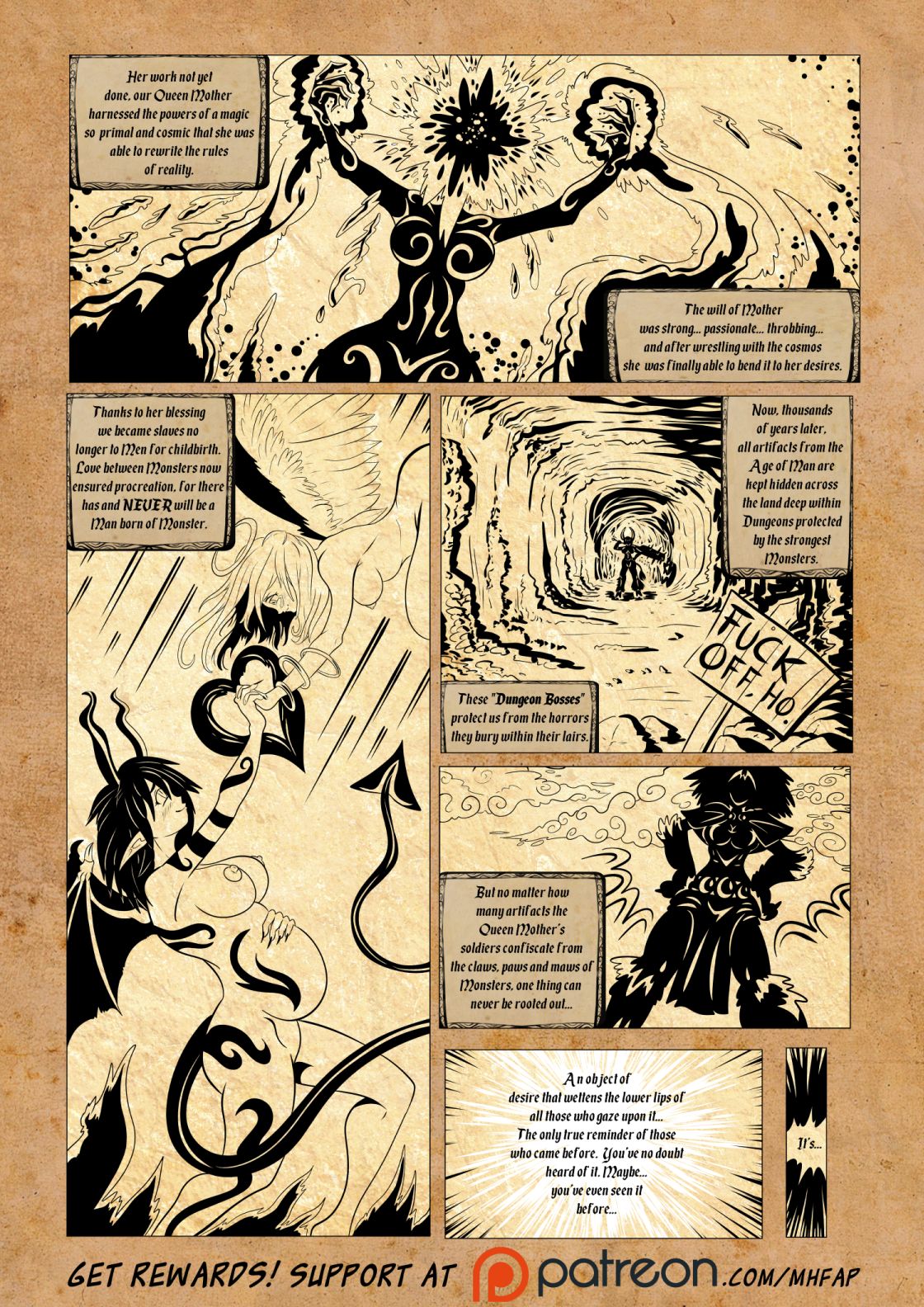 Monster Harem Feverish Absolute Passion! Ch. 1-5 page 3 full