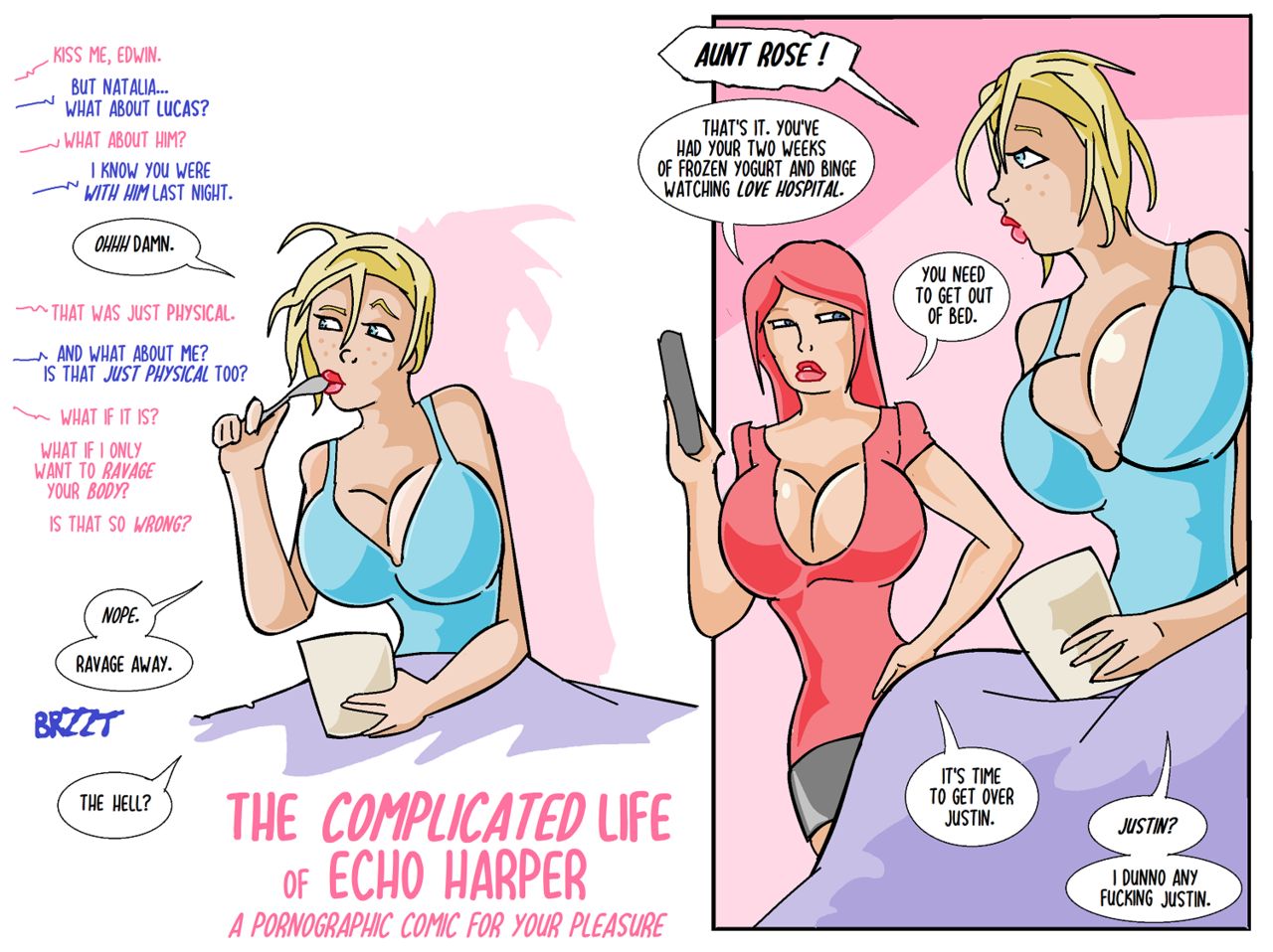 The Complicated Life of Echo Harper page 1 full