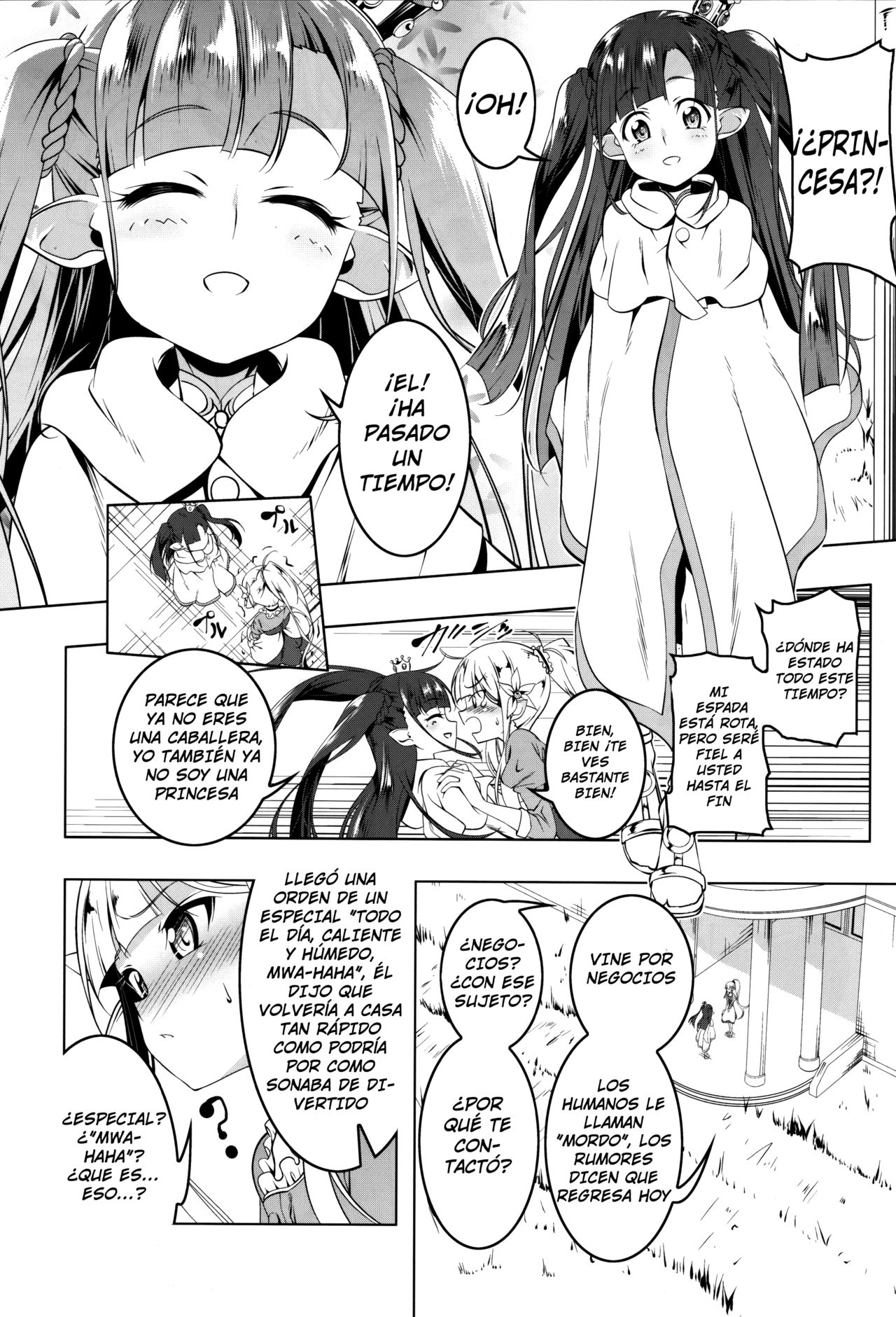 Koukotsu no Kishi ~Elfina~ II | Caballera del éxtasis ~Elfina~ II page 7 full