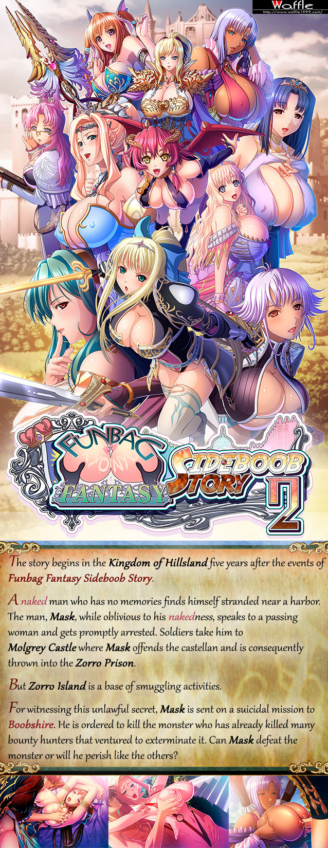 Kyonyuu Fantasy Gaiden 2 | Funbag Fantasy: Sideboob Story 2 page 2 full
