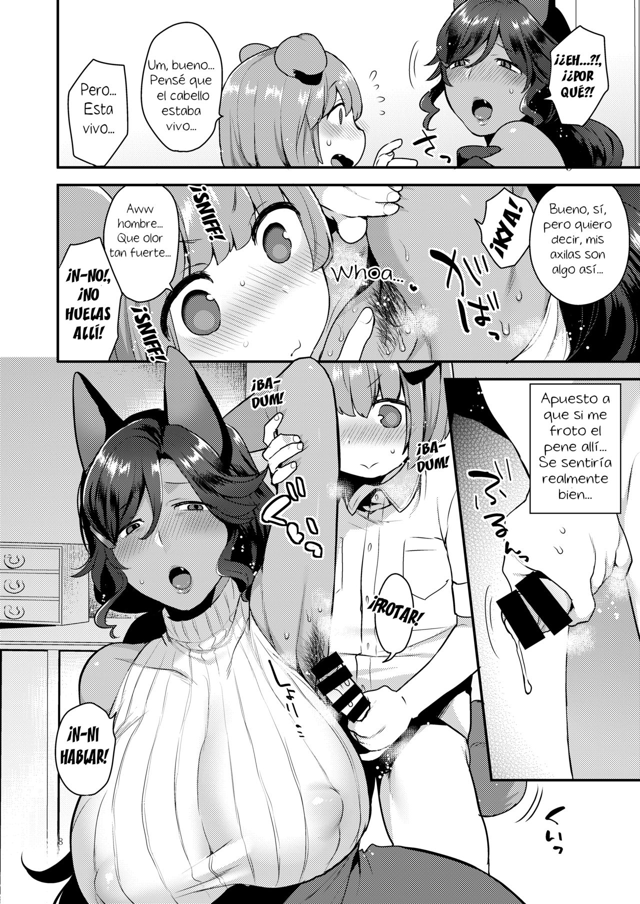 Rindo-san no Fukafuka | La bastante peluda Rindo-san page 8 full