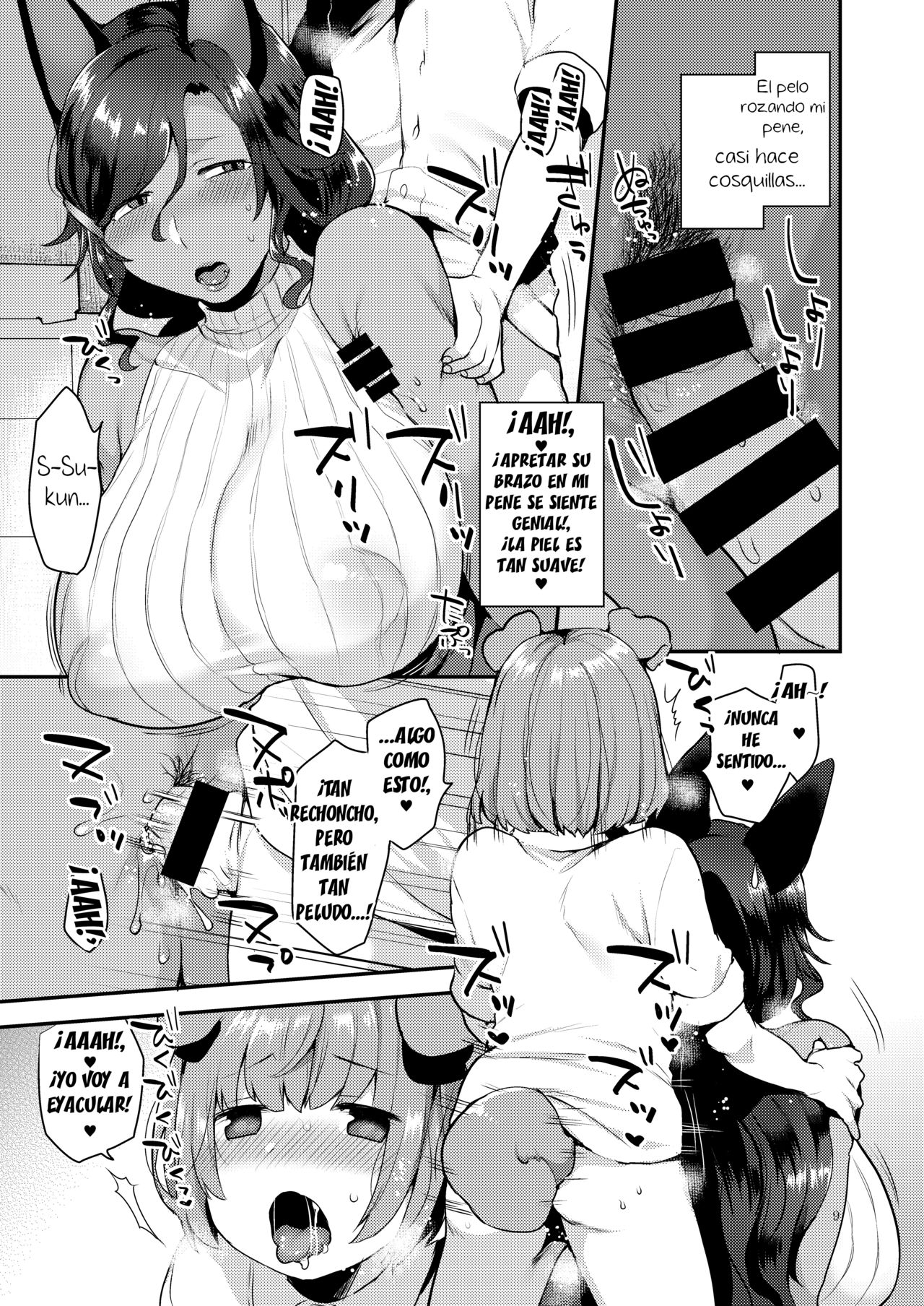 Rindo-san no Fukafuka | La bastante peluda Rindo-san page 9 full