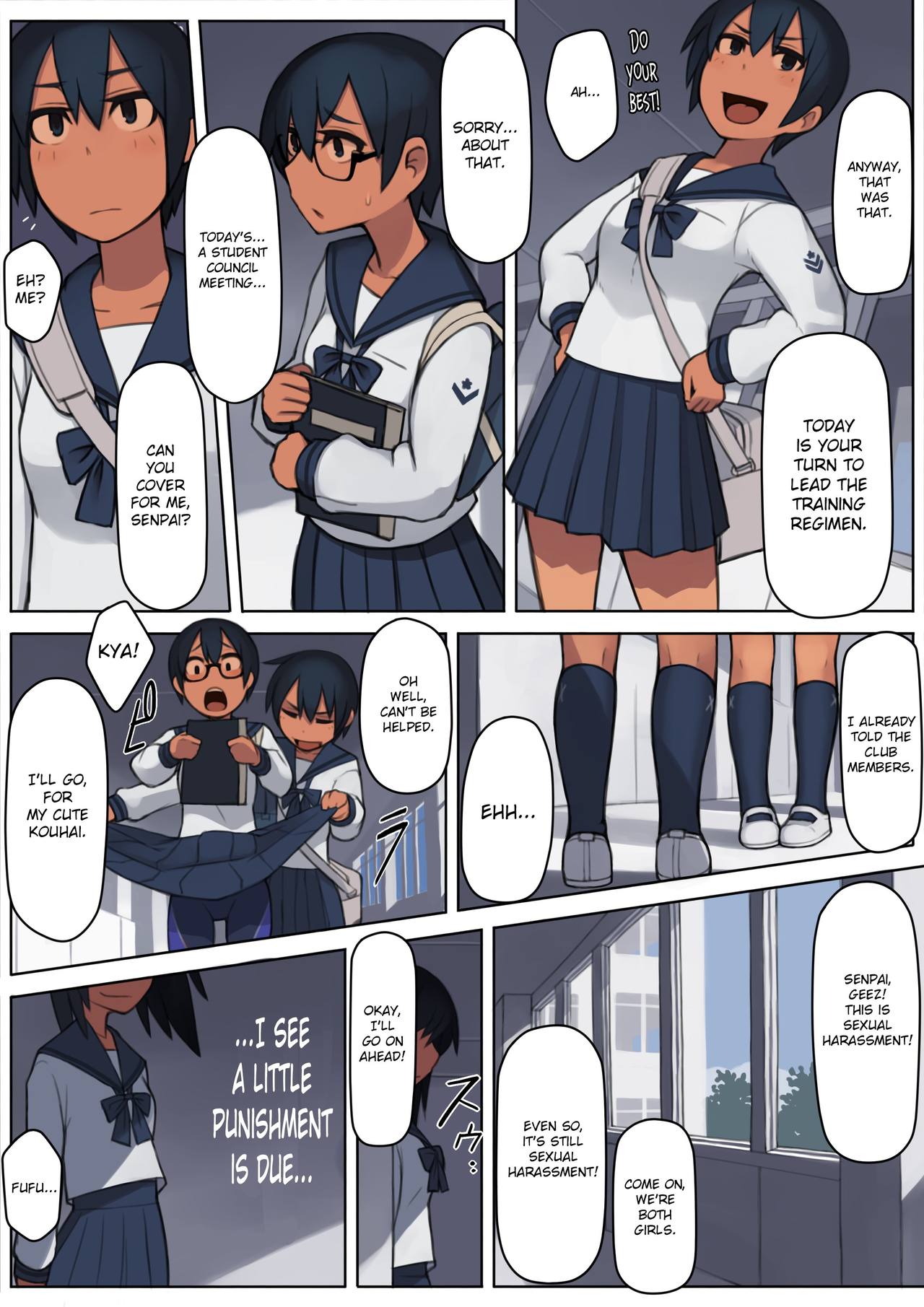 Kuronami-san wa do Hentai Desu | Kuronami-san is a Pervert page 7 full