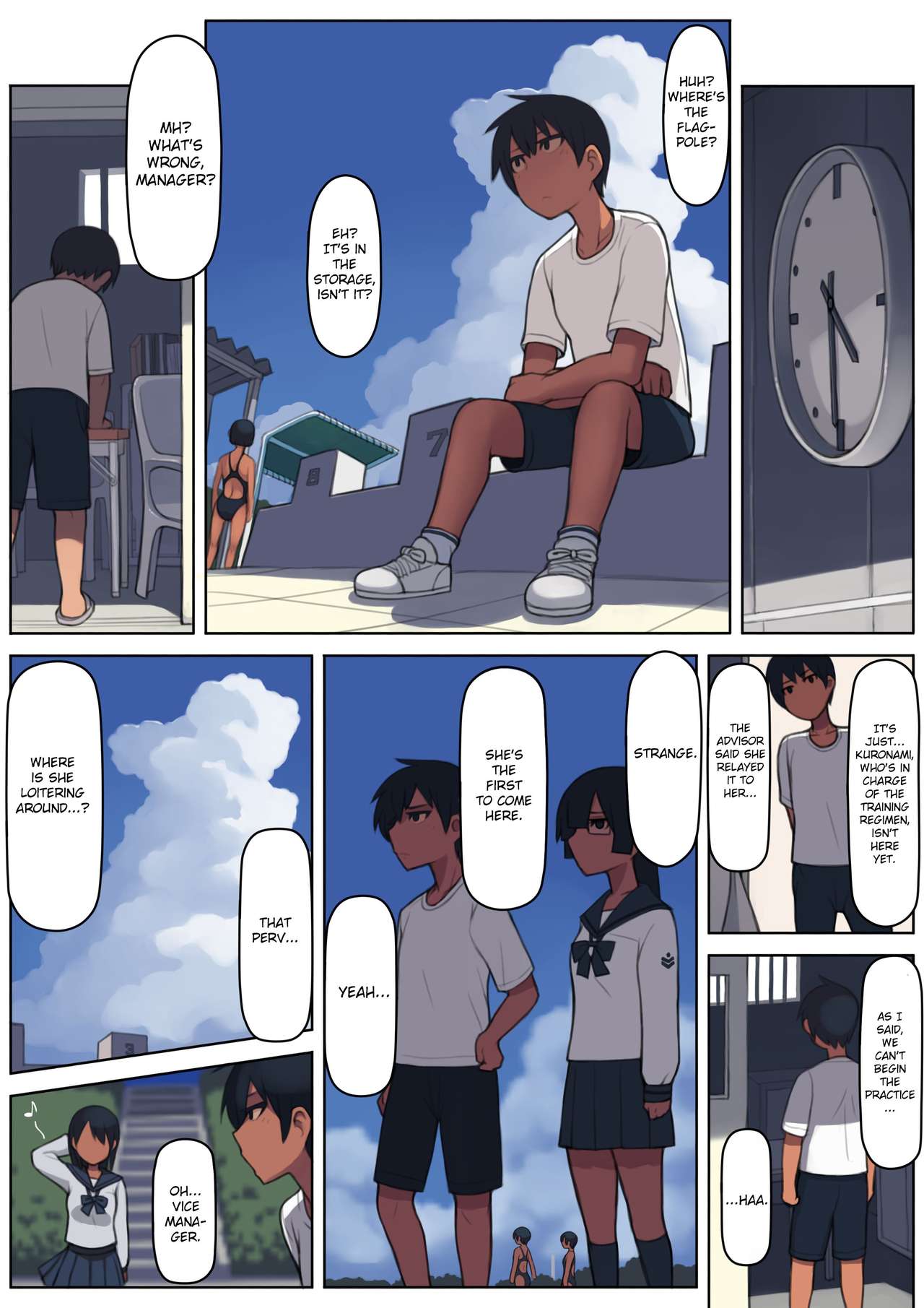 Kuronami-san wa do Hentai Desu | Kuronami-san is a Pervert page 9 full
