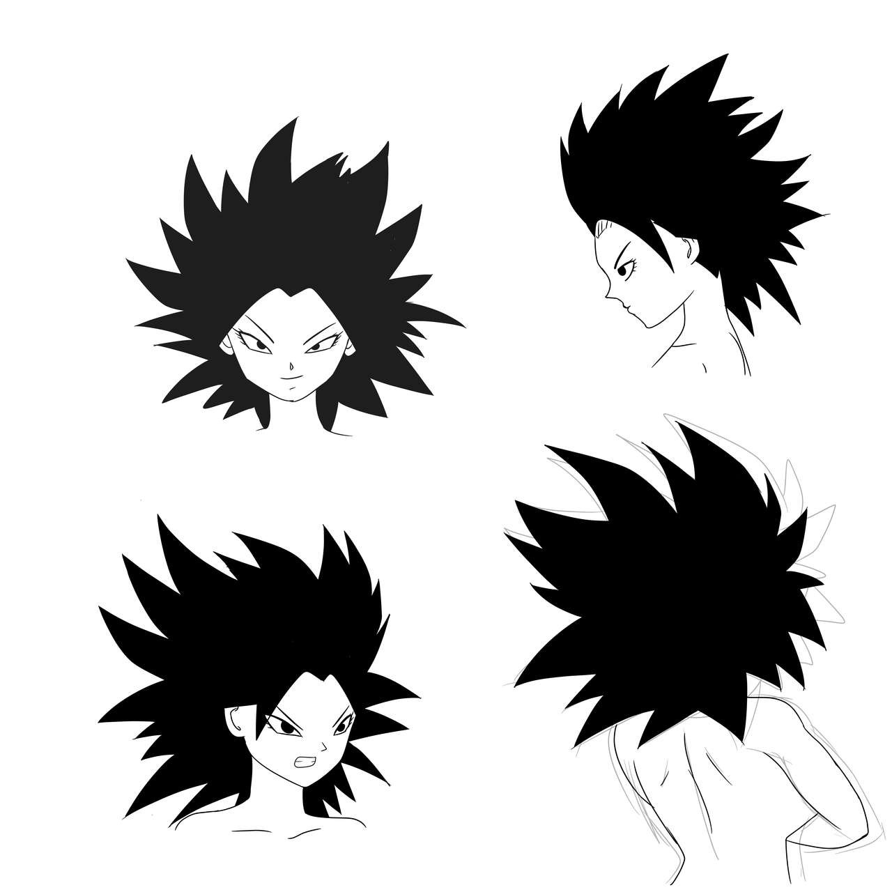 Que pasaría si... Ginyu vs Caulifla page 2 full