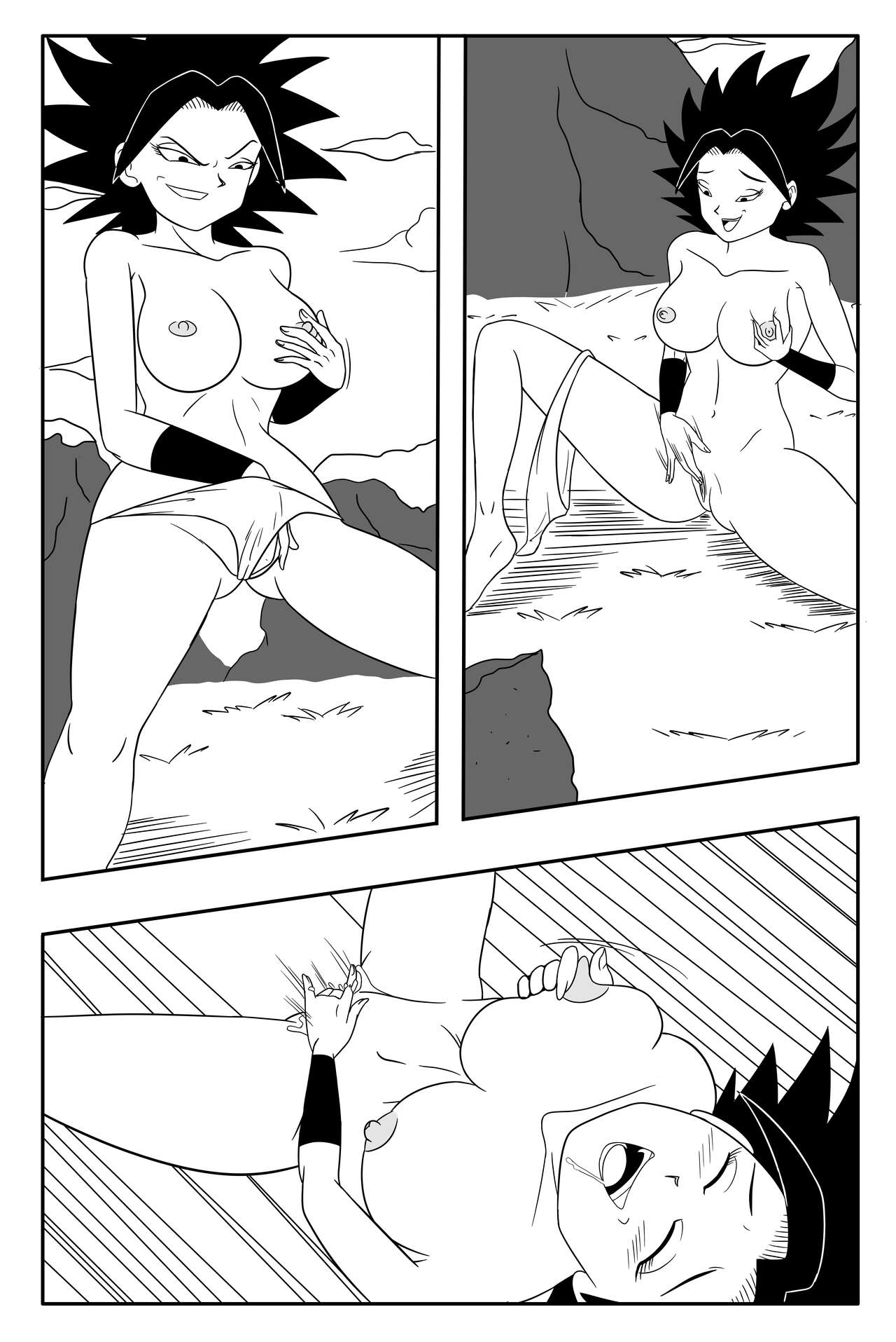Que pasaría si... Ginyu vs Caulifla page 6 full