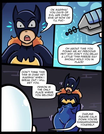 Marsha &amp; Batgirl cover