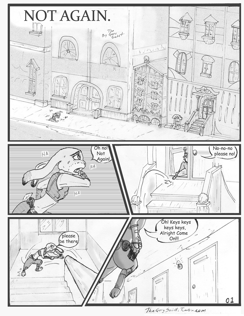 Not Again  WIP page 1 full