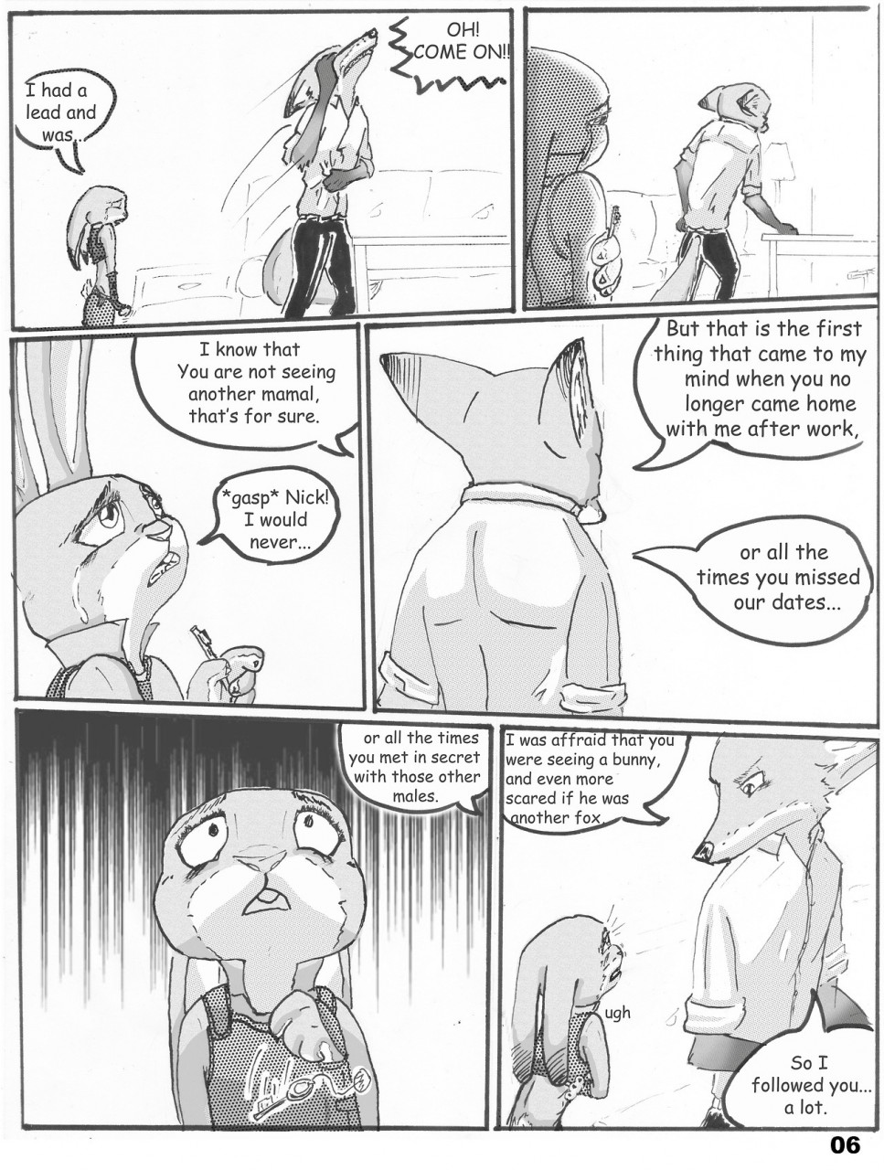 Not Again  WIP page 6 full