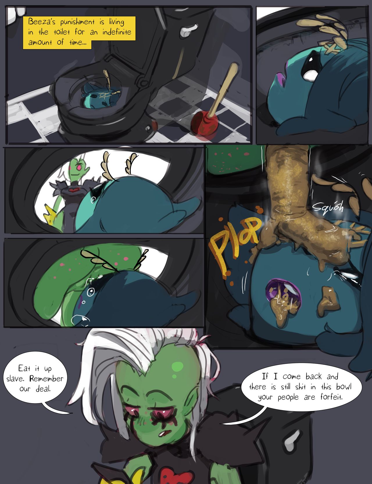 Lord Dominator SHITS on Beeza page 4 full