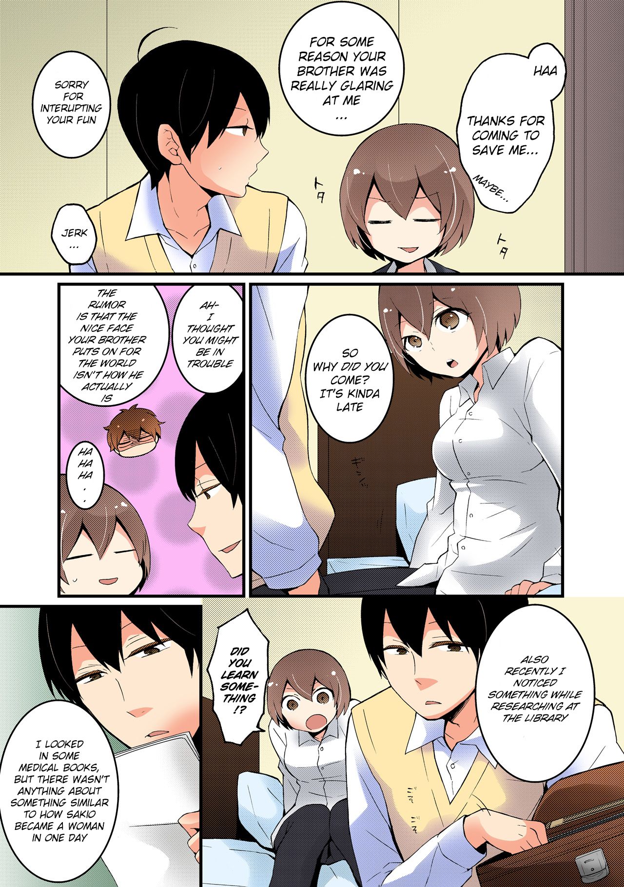 Totsuon! ~Totsuzen Onnanonko Ni Natta No De, Ore No Oppai Monde Mimasen Ka? | Totsuon! Since I've Abruptly Turned Into a Girl, Won't You Fondle My Boobs? page 4 full