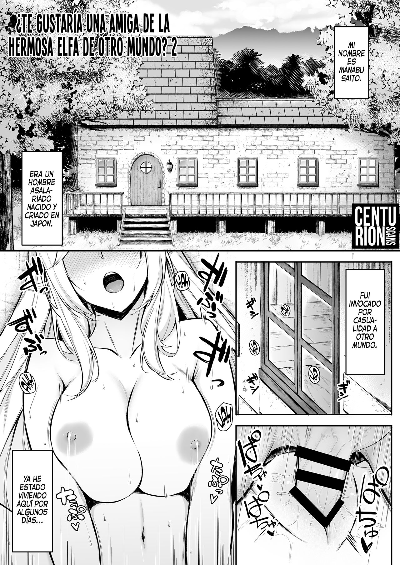 Isekai Shoukan II Elf na Onee-san no Tomodachi wa Suki desu ka? | ¿Te gustaría una amiga de la hermosa elfa de otro mundo? 2 page 3 full