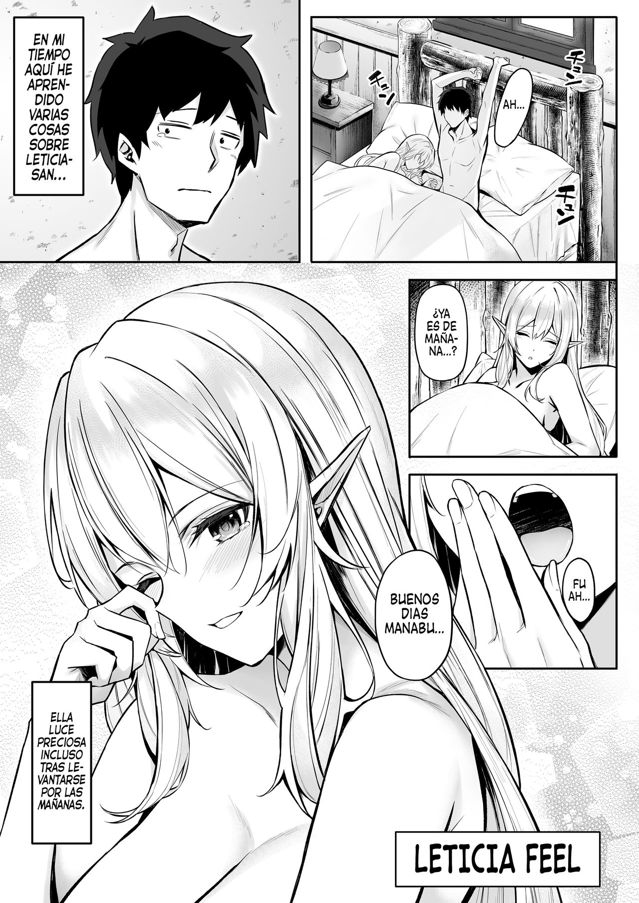 Isekai Shoukan II Elf na Onee-san no Tomodachi wa Suki desu ka? | ¿Te gustaría una amiga de la hermosa elfa de otro mundo? 2 page 5 full