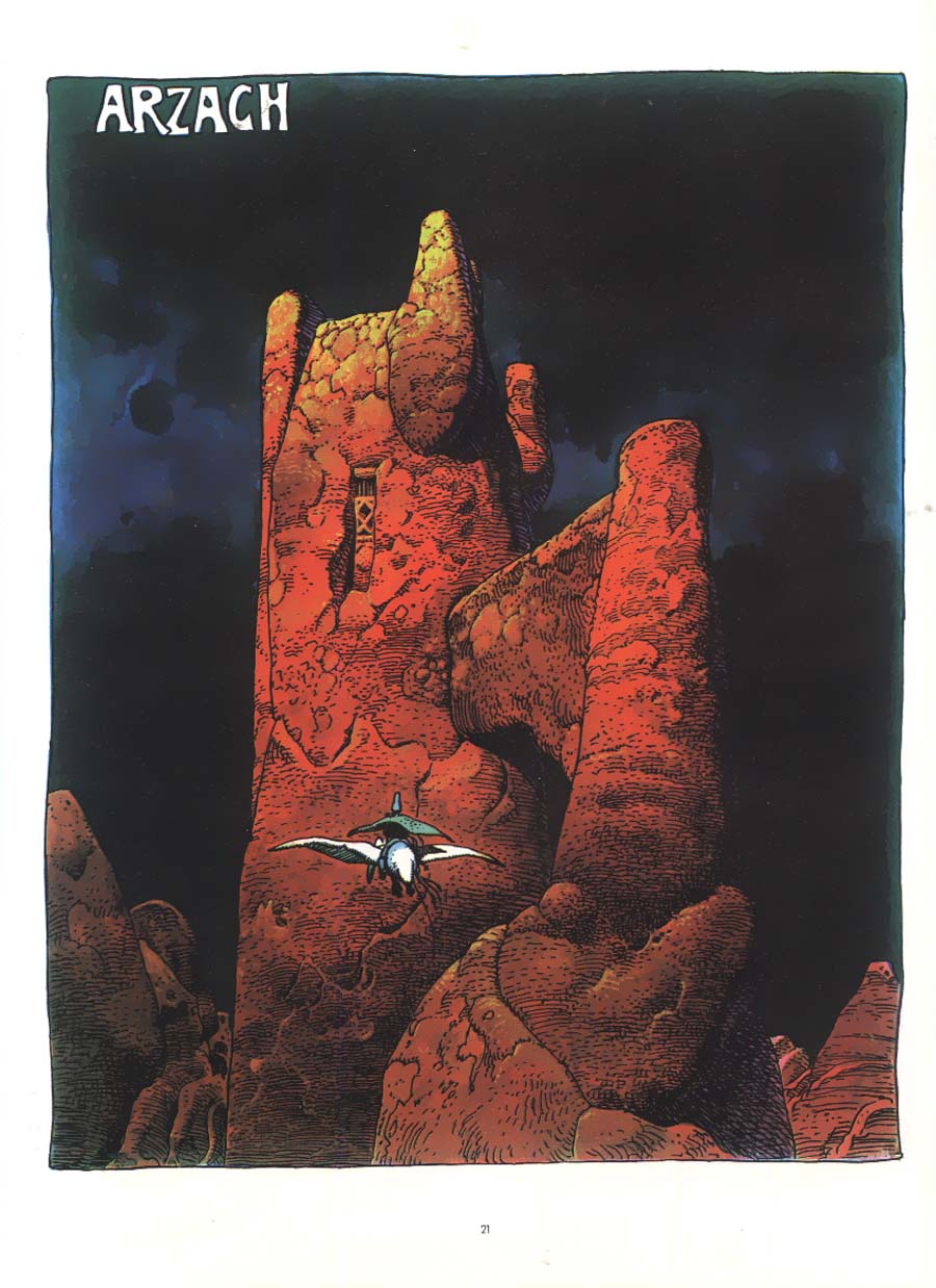 Arzach page 8 full