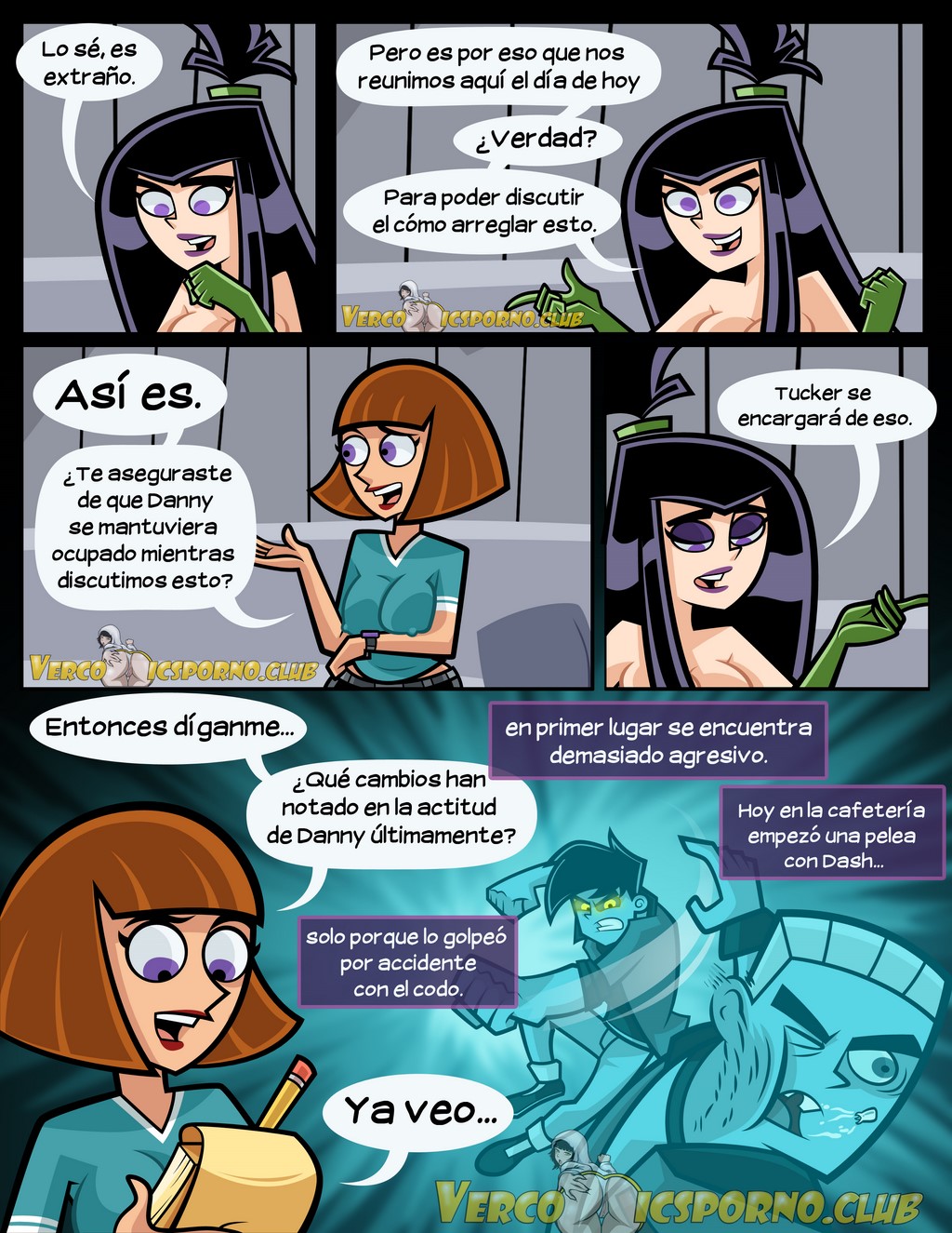 Danny Phantom: Pubertad Fantasma -  -  -  -  - Completo page 4 full