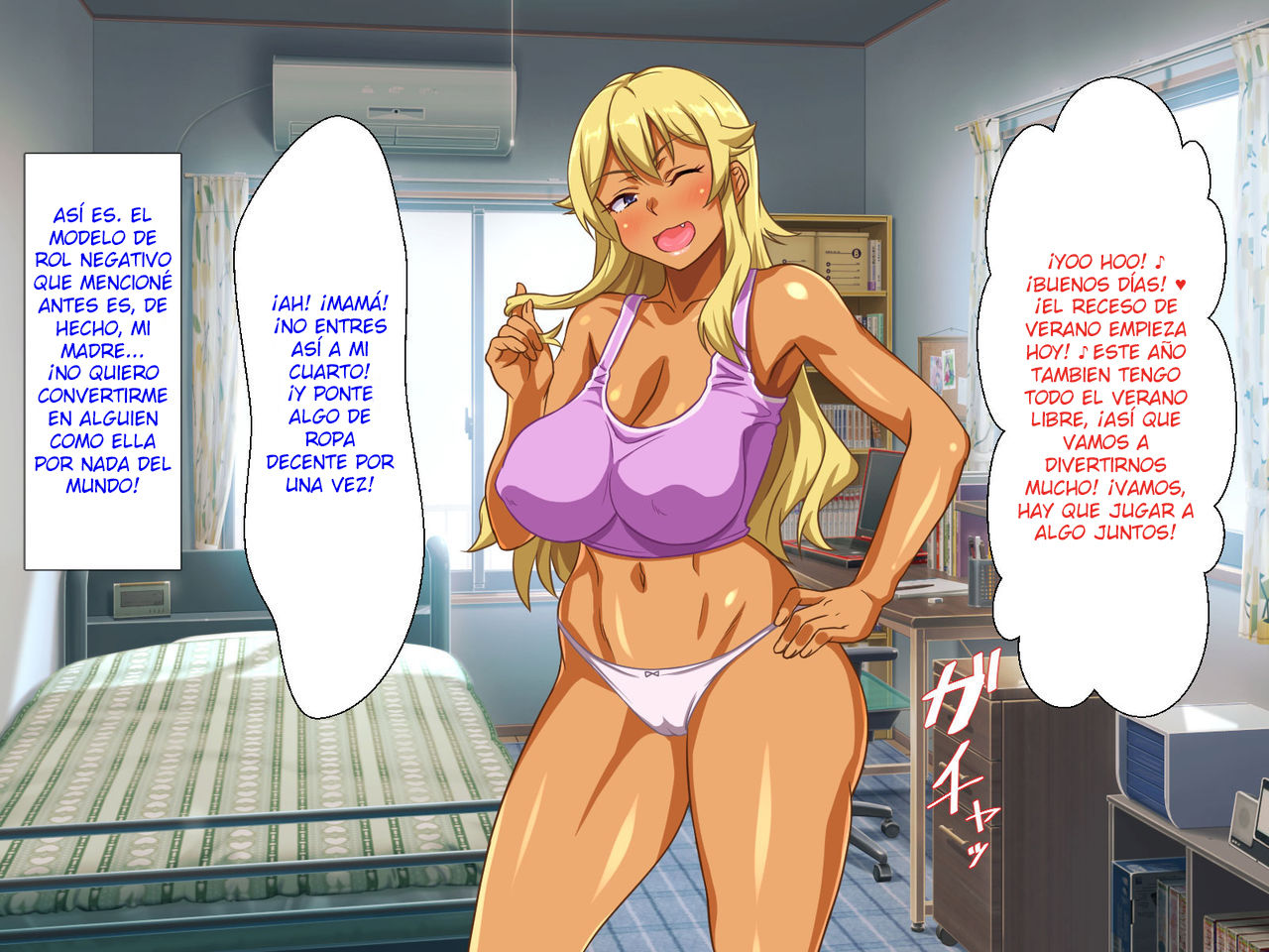 Gal Mama Bitch ni Makasenasai! | Leave It to Your Slutty Gyaru Mom! page 3 full