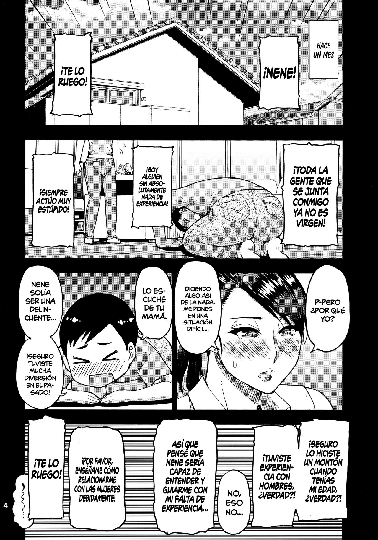 Motoyan Hitozuma Jukujo no Oba-san ni Seishori o Onegai shita. | Le pedí orientación sexual a una antigua delincuente madura casada. page 3 full