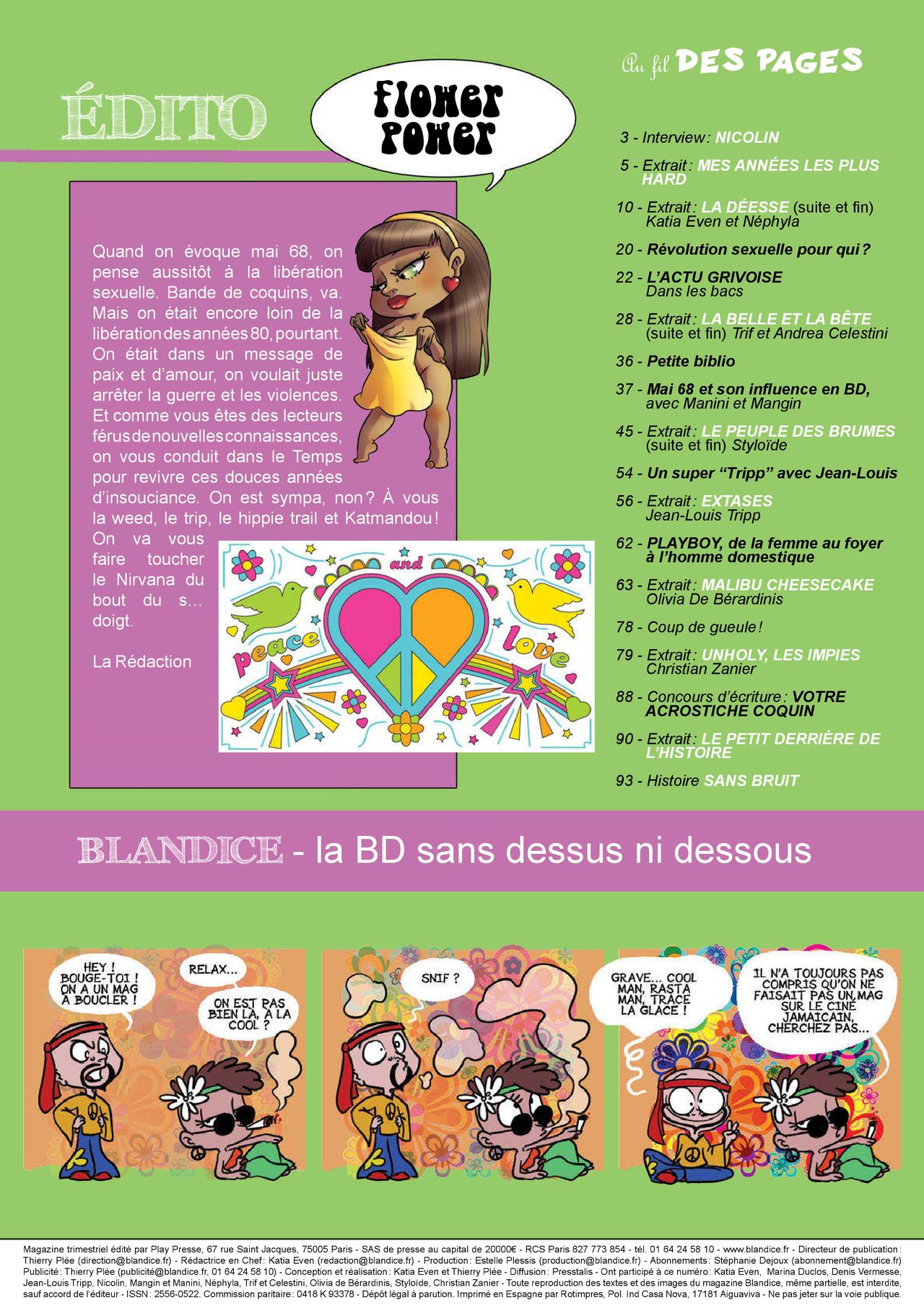 Blandice - 07 - Flower power dans la bd page 3 full
