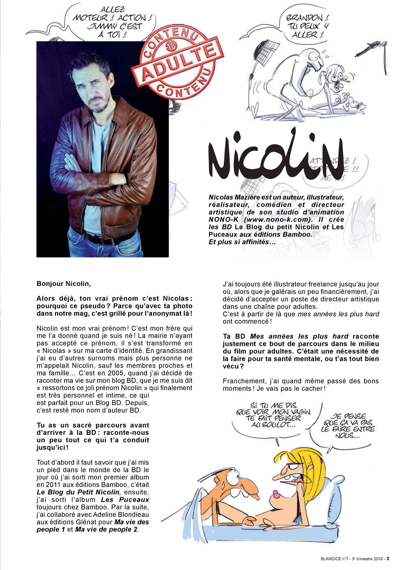 Blandice - 07 - Flower power dans la bd page 5 full