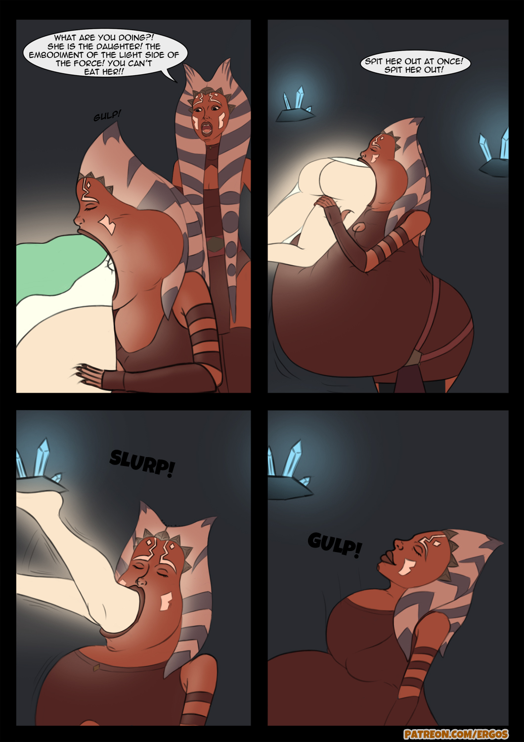 Ahsoka meets The Daughter page 5 full