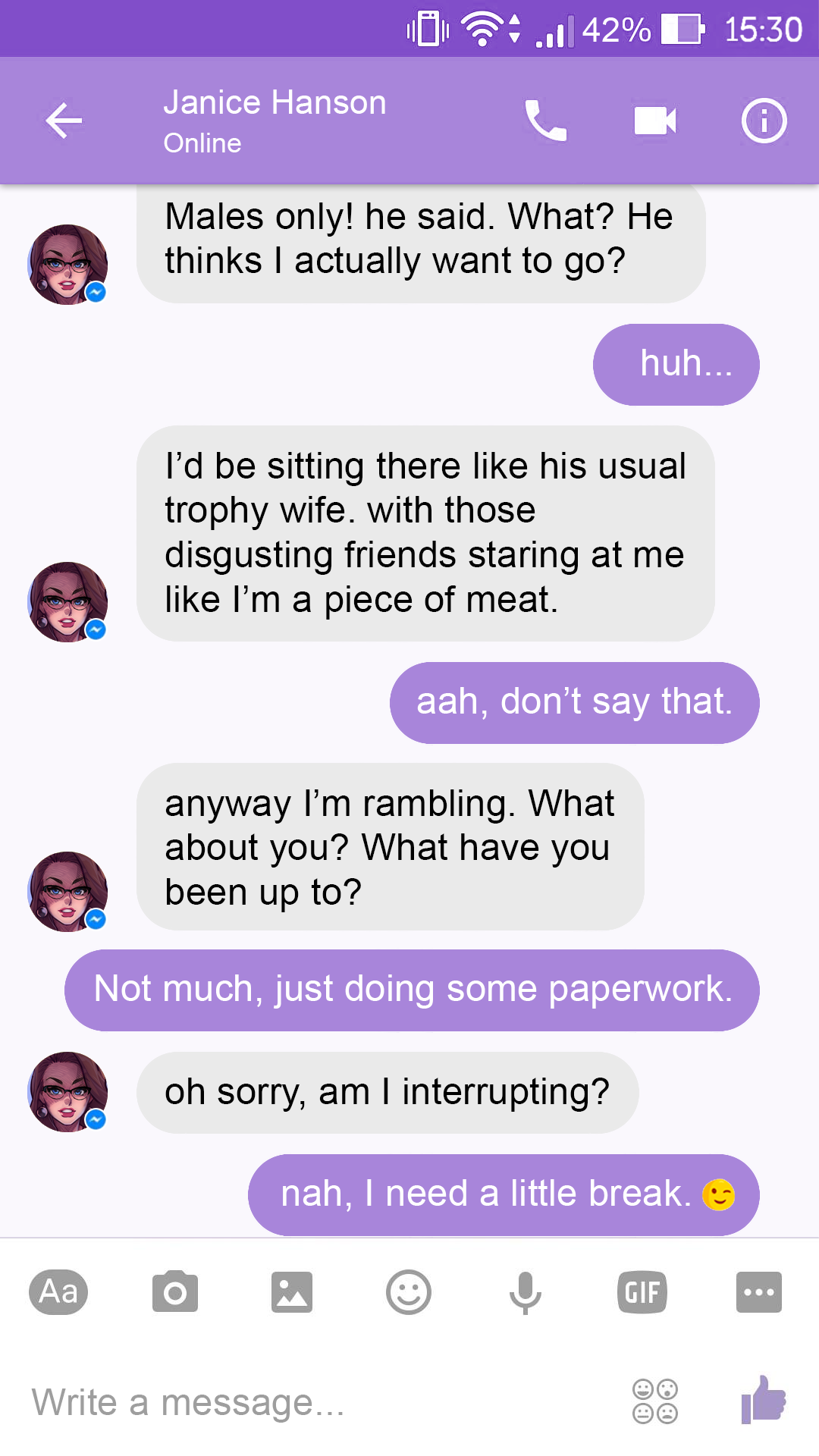 Chat With Janice page 2 full