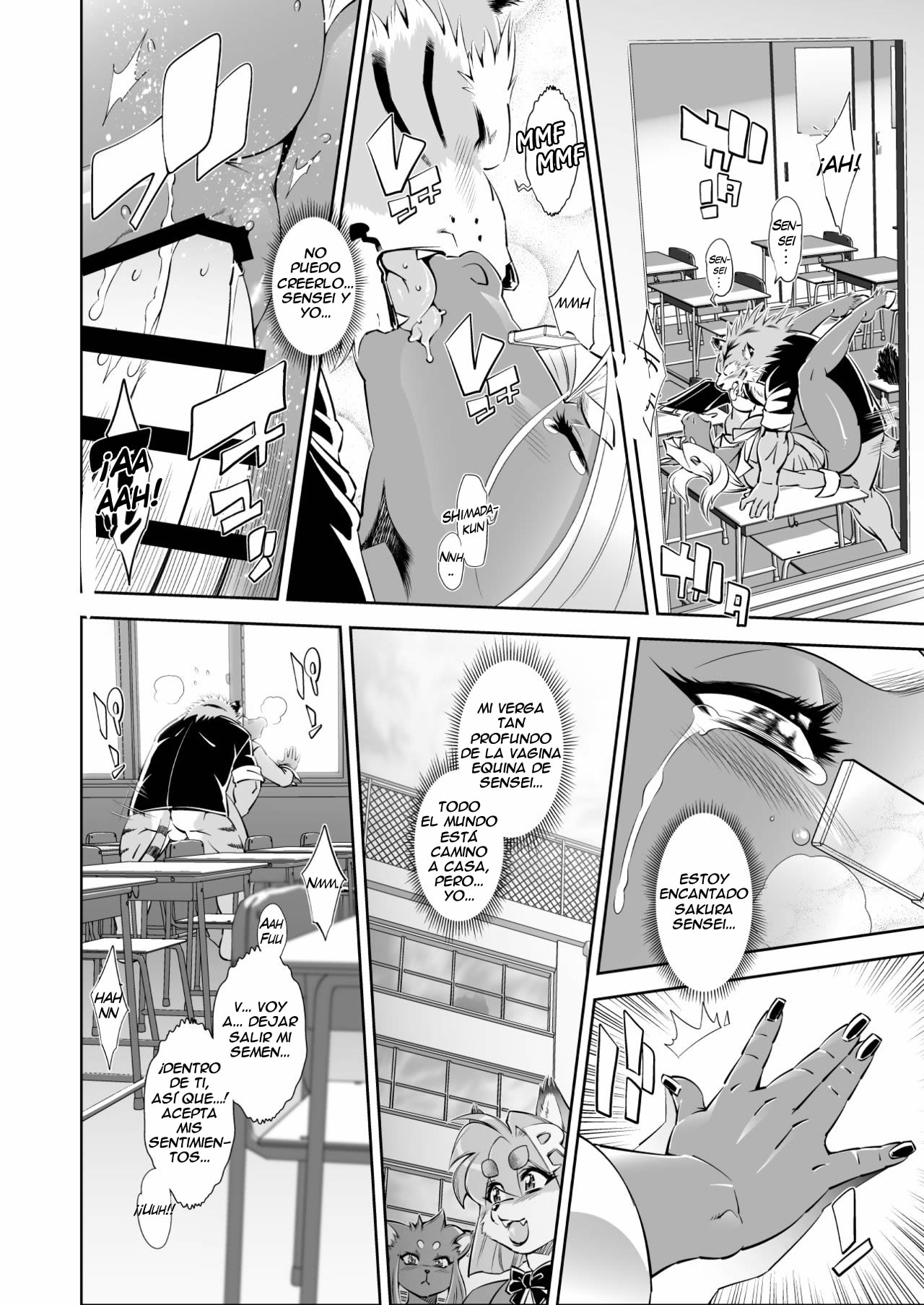 Animal Gakuen Seishun Densetsu Umasen ~LAS MAESTRAS YEGUA~ page 10 full