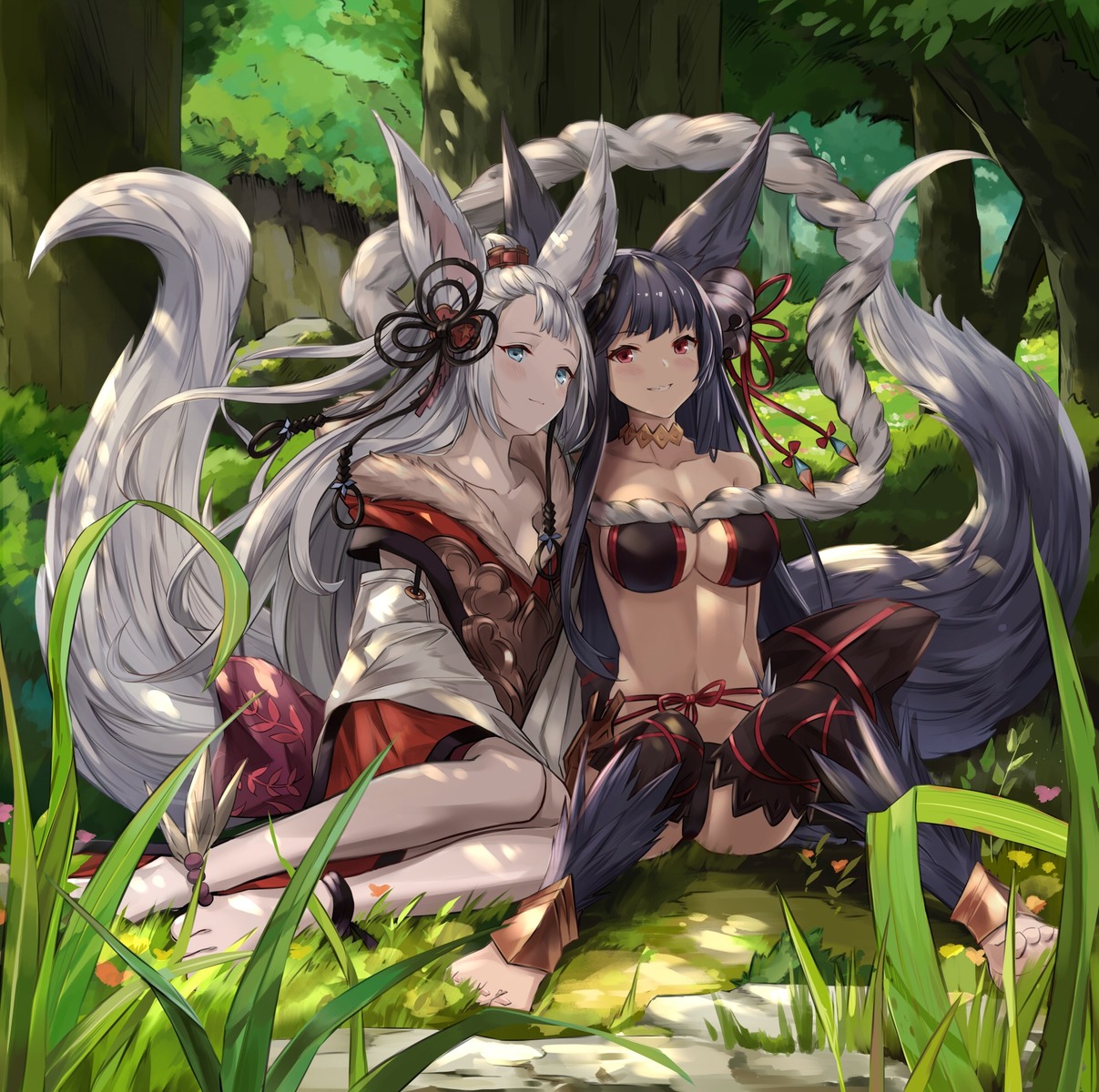 Yuel &amp; Societte - Granblue Fantasy page 3 full