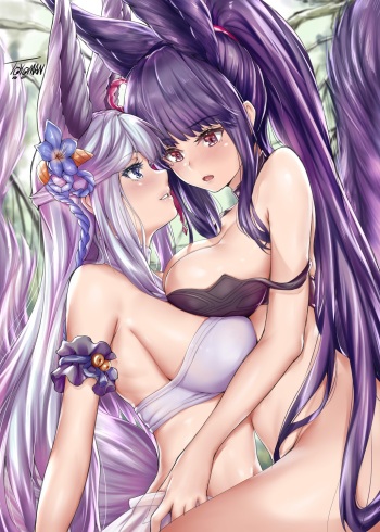 Yuel &amp; Societte - Granblue Fantasy cover