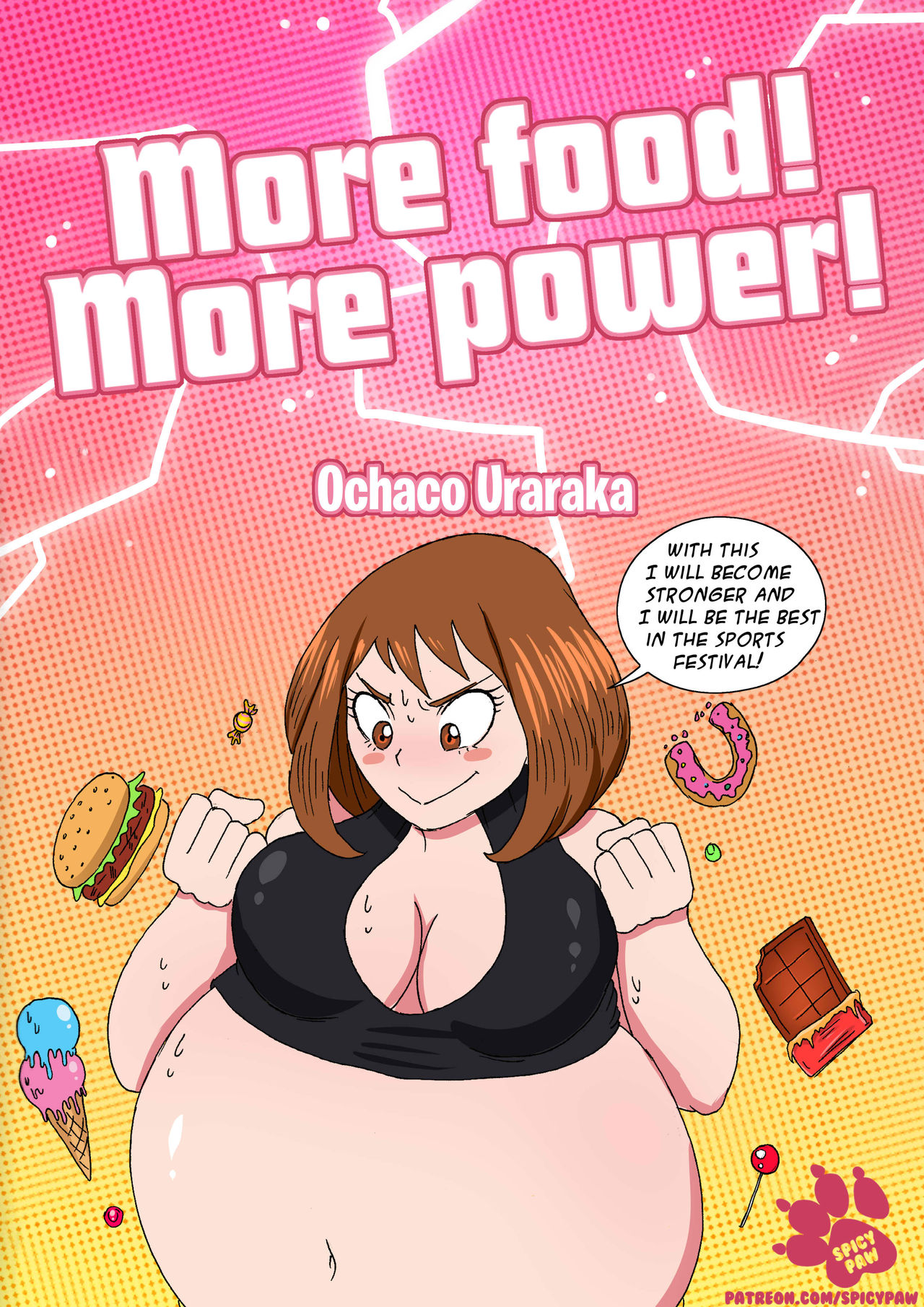 More Food! More Power! 1 - Ochaco Urakara page 1 full