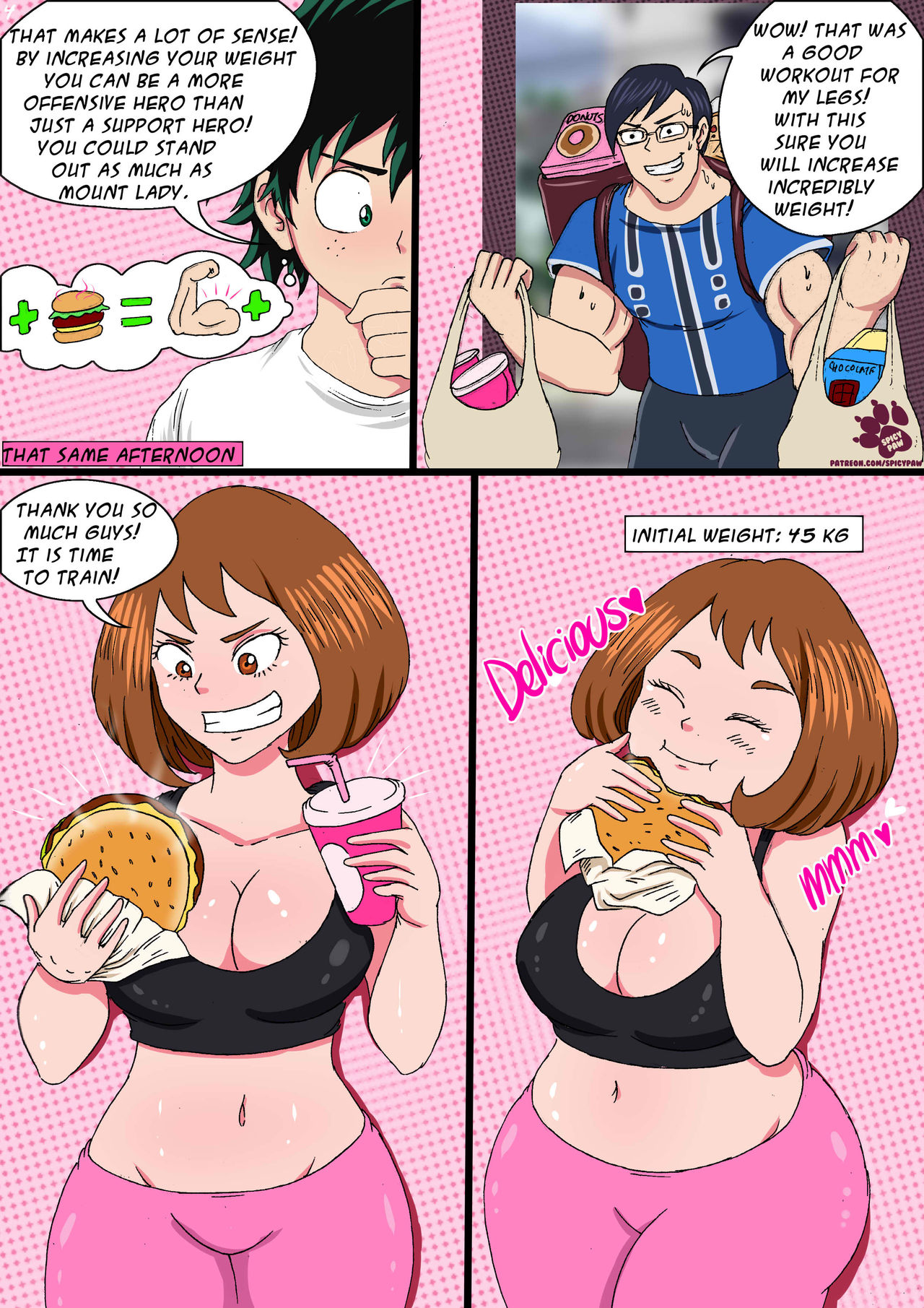 More Food! More Power! 1 - Ochaco Urakara page 5 full
