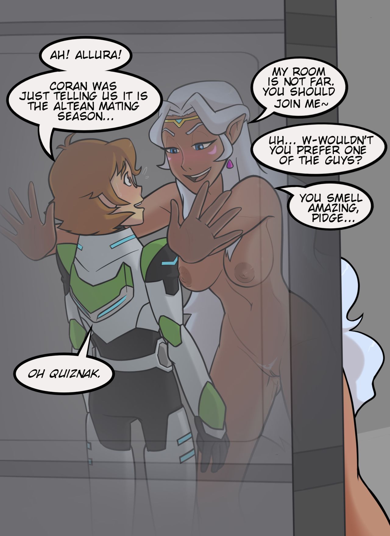 Allura in heat page 1 full