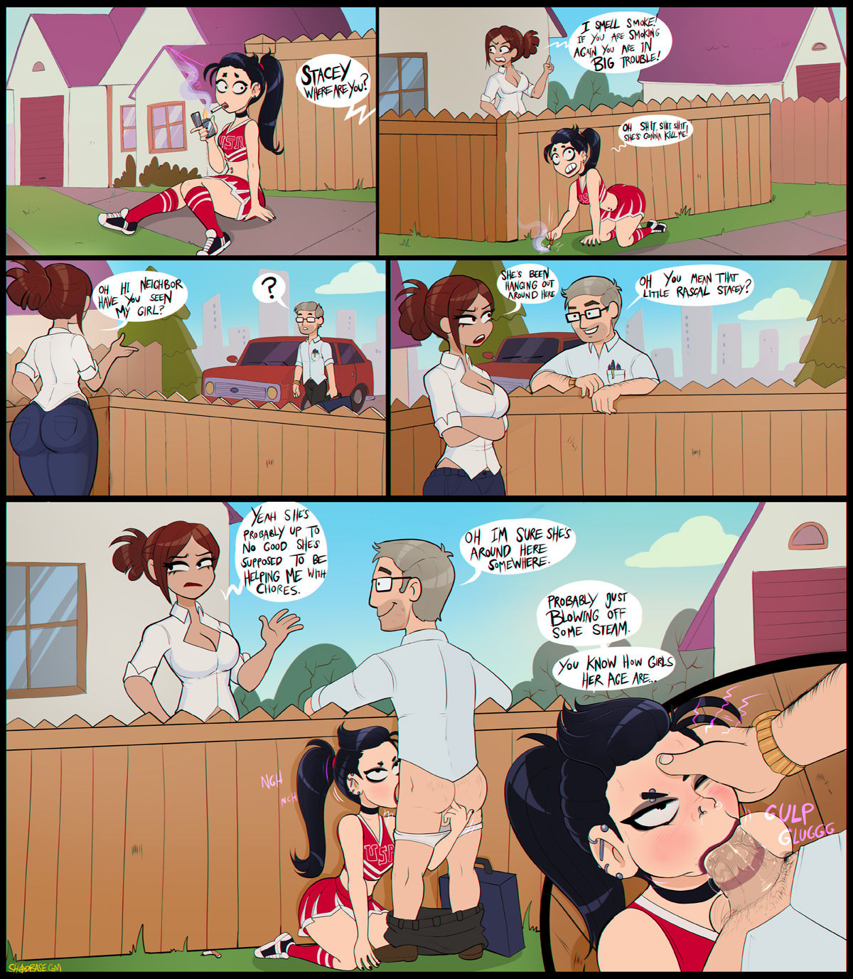 FBI/Stacey comics page 6 full