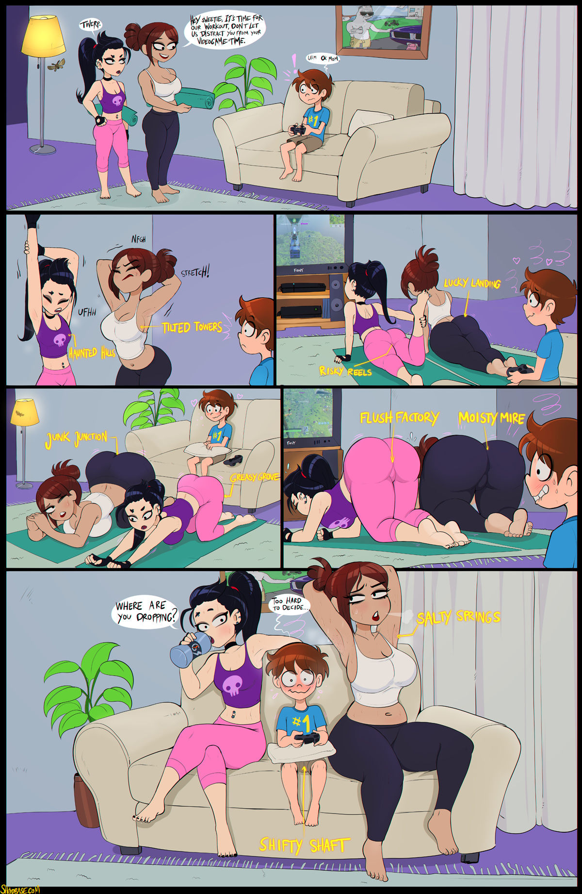 FBI/Stacey comics page 8 full