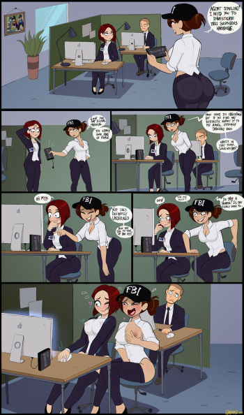 FBI/Stacey comics cover