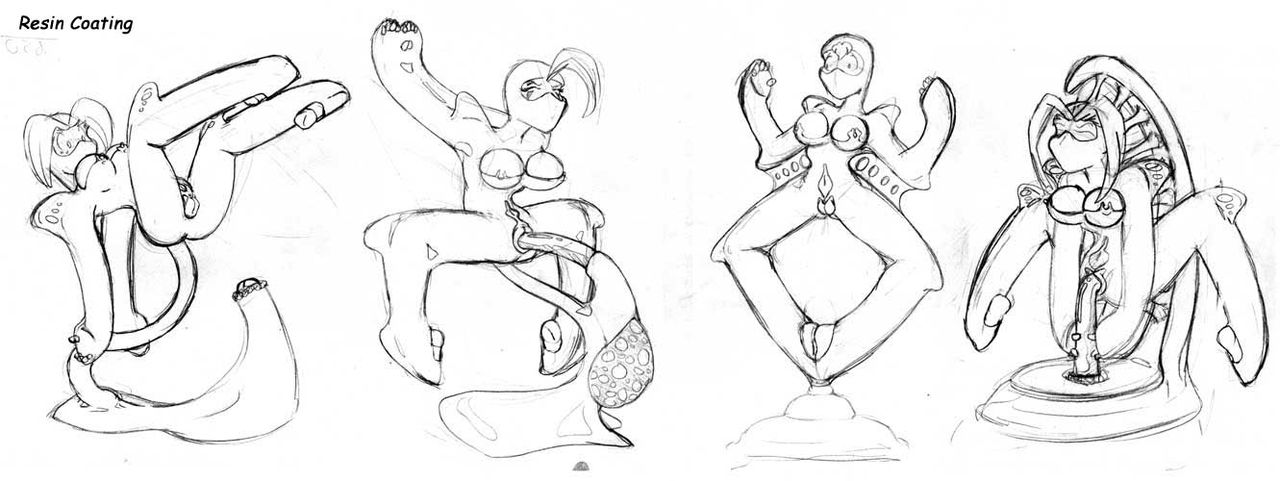 Bastianmage Adult Anime Sketches page 9 full