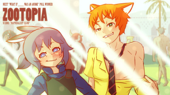 What if Zootopia was an Anime cover