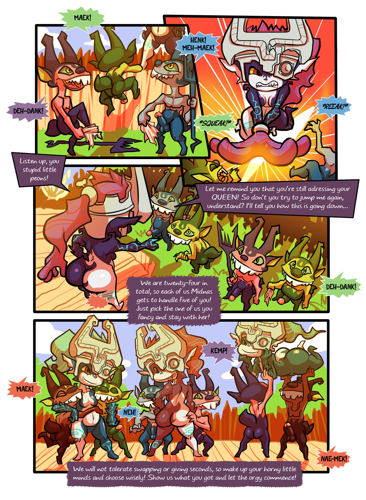 Midna, Queen of the Miniblins page 8 full