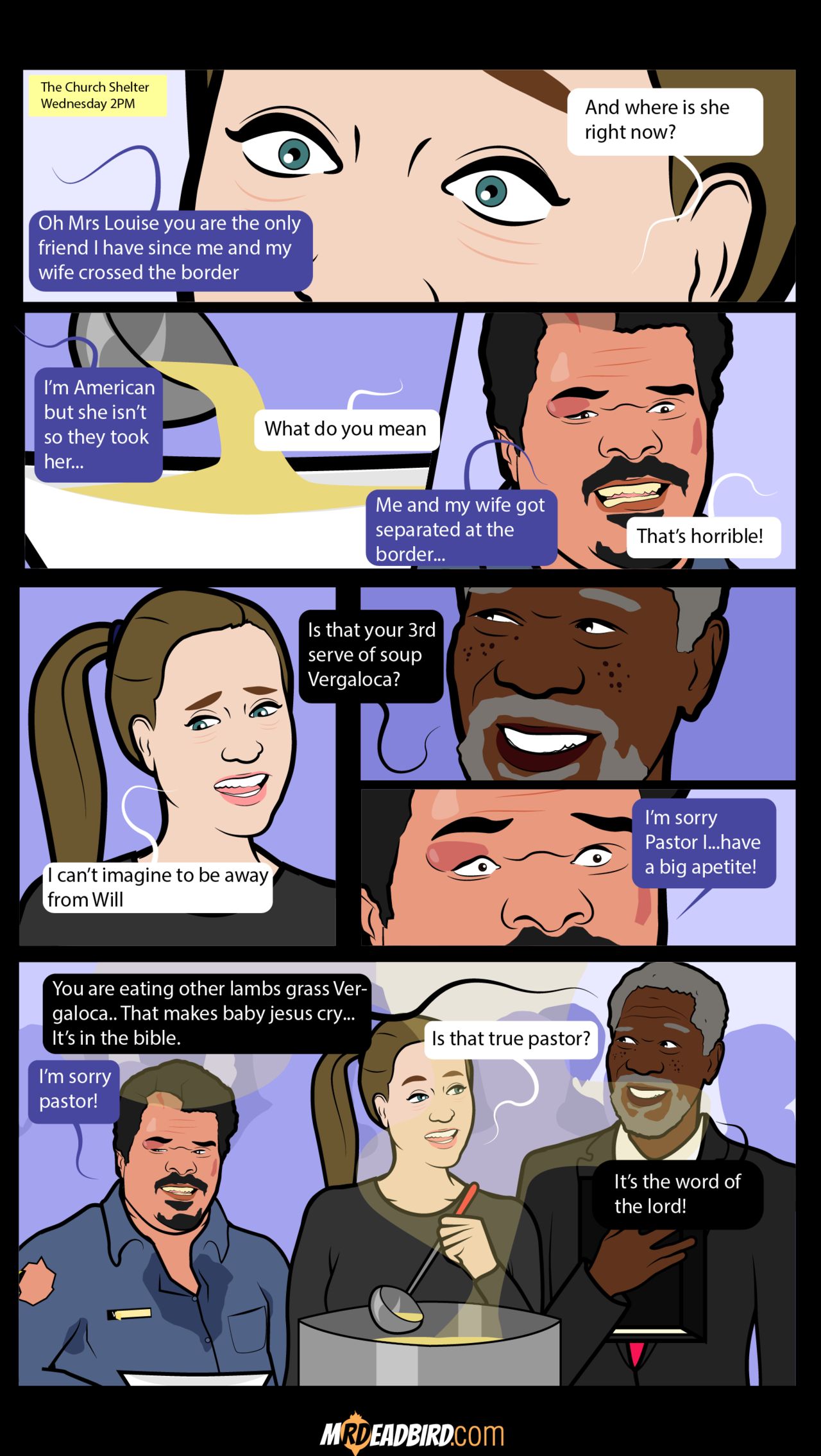 Black out page 1 full