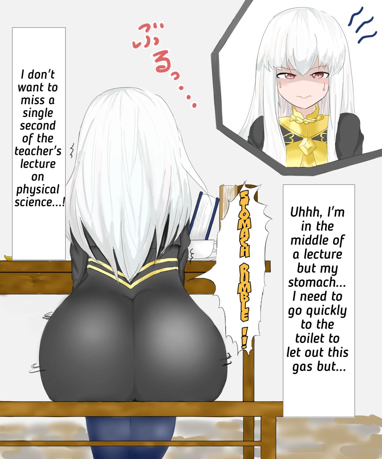Fart note | Lysithea-chan!? page 1 full