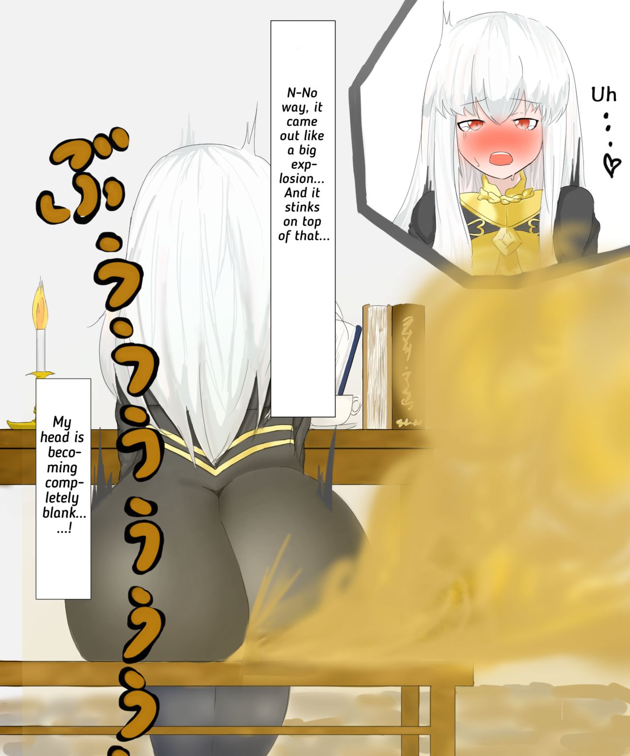 Fart note | Lysithea-chan!? page 8 full
