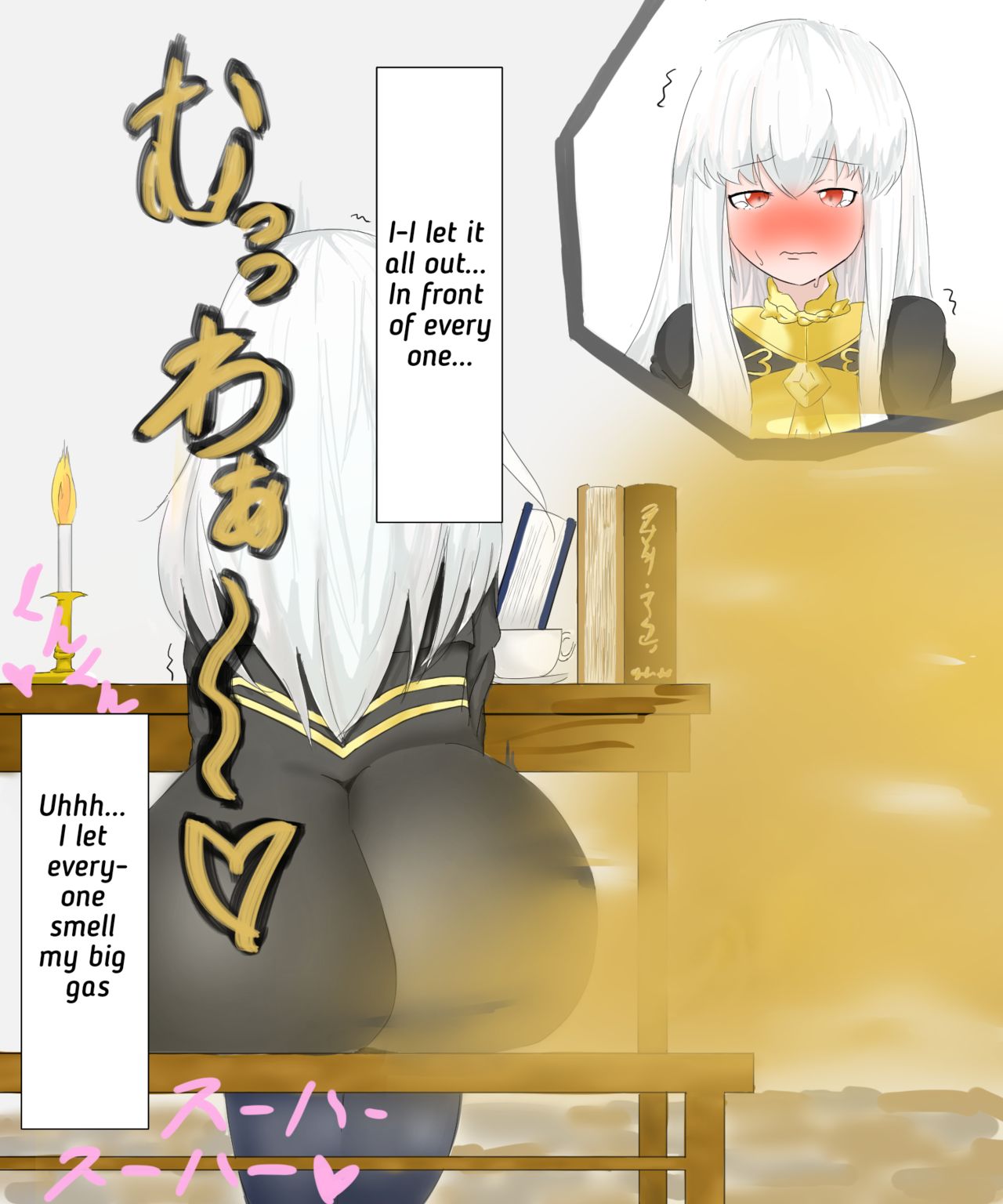 Fart note | Lysithea-chan!? page 9 full