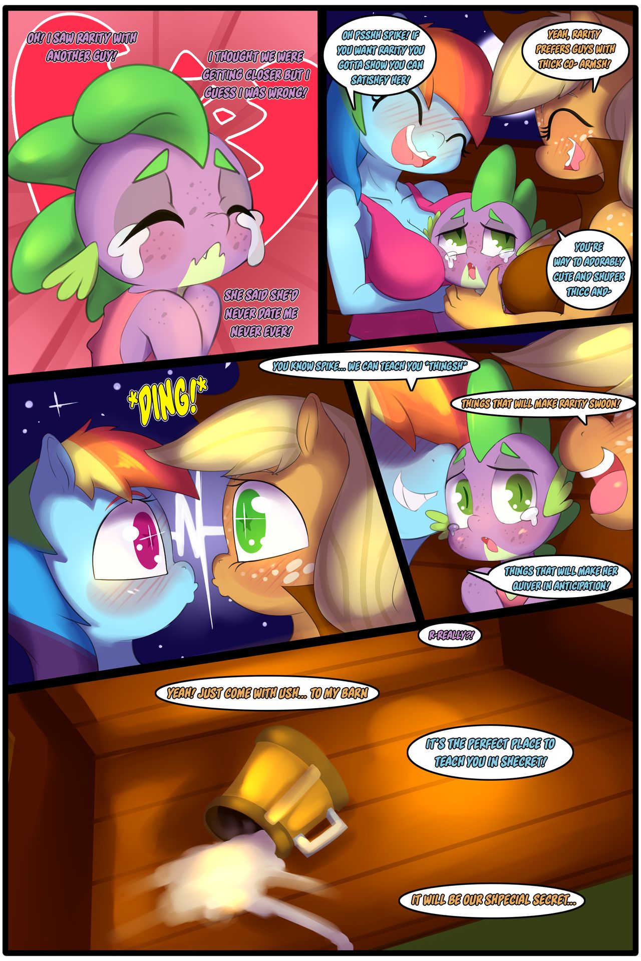 Please! Milk Me! page 5 full