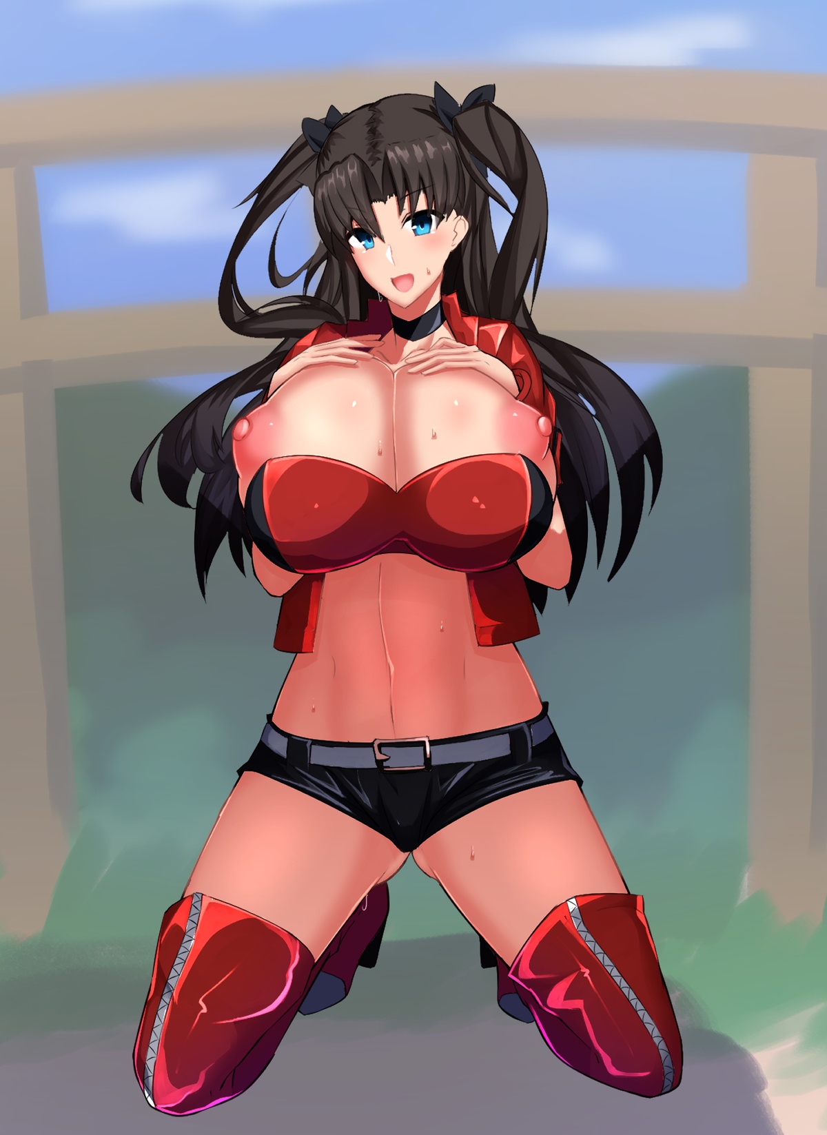Tosaka Rin no Race Queen Uma Houshi page 9 full