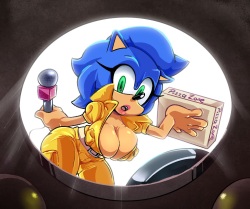 [Miss Phase] Sonikko Cosplays: April O'Neil (Sonic The Hedgehog)