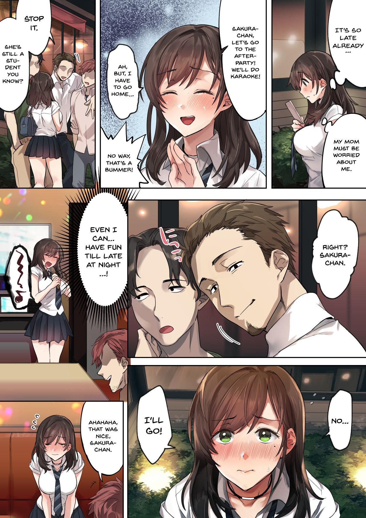 Hajimete no Gakusei Beit Shinjiteita Tenchou ni Datsu Shojo Sareta Tokai o Shiranai Gakusei page 7 full