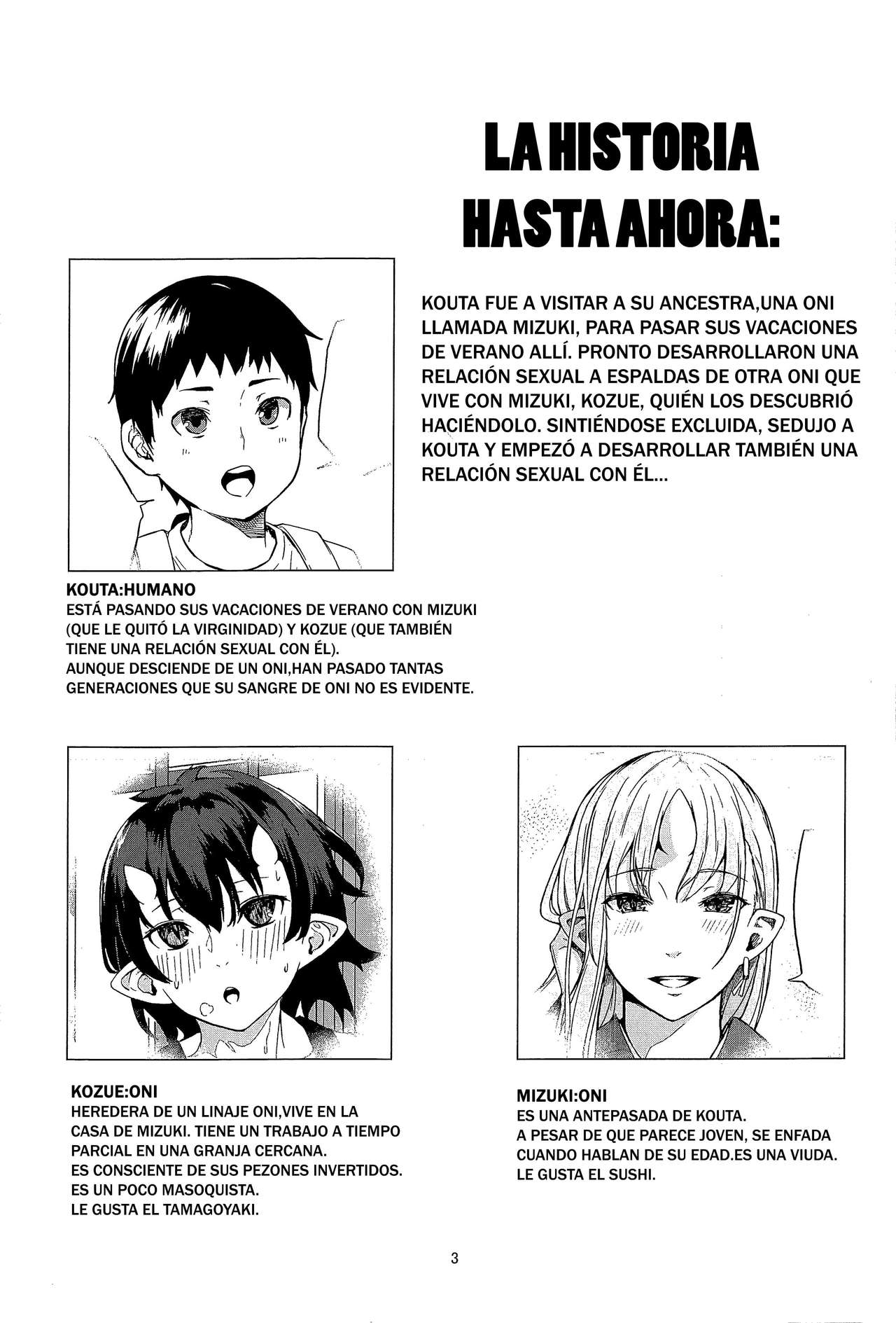 Oni no Sumu Ie San | La casa de la oni - 3 page 2 full