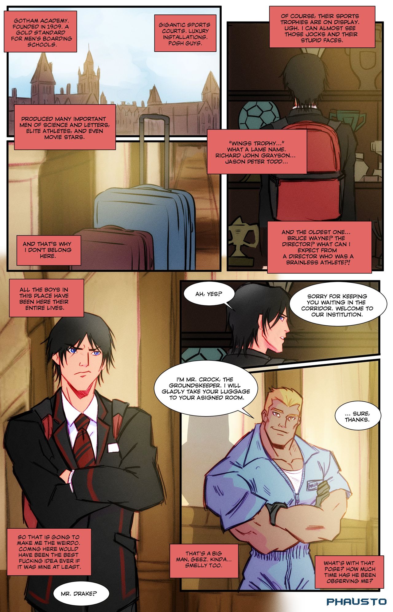 Gotham Acadamy Volume 1 page 2 full