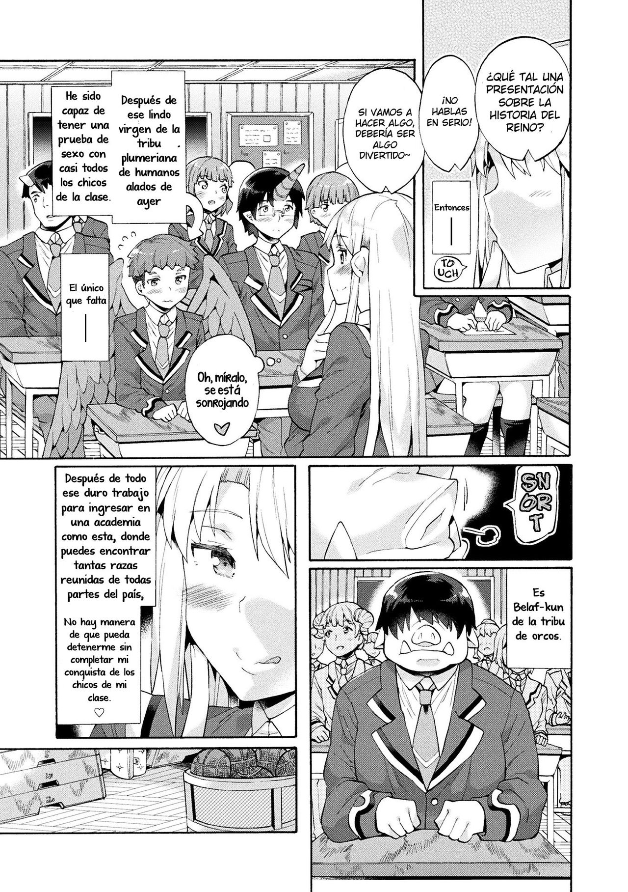 Bitch Iincho Elf no Dotei Orc Hatsutaiken Ch. 1-3 page 7 full