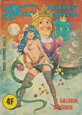 Elvifrance - Contes satyriques - 009 - Le Galurin magique cover