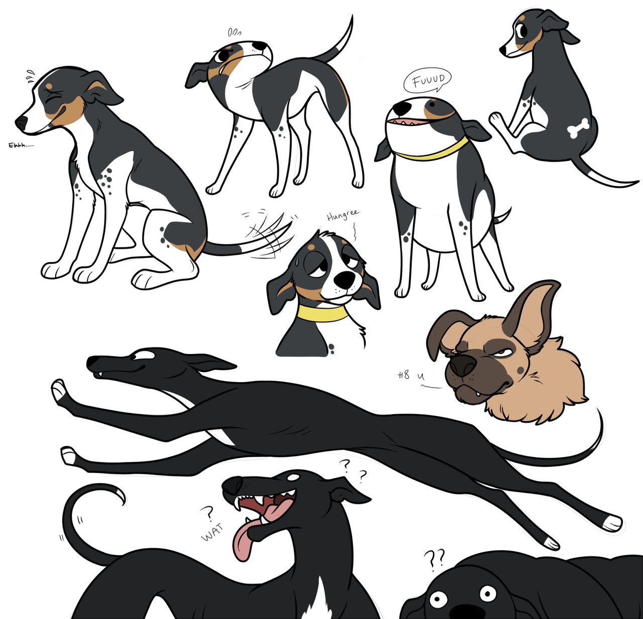 Keihound Daily Doodle page 5 full